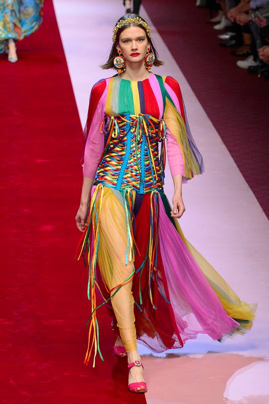 Dolce & Gabbana Frühjahr/Sommer 2018 Kollektion, Mailand Fashion Week