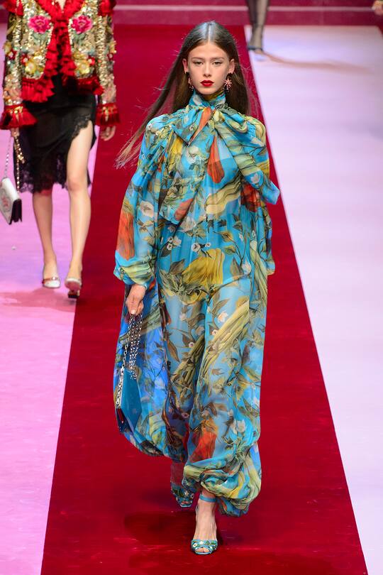 Dolce & Gabbana Frühjahr/Sommer 2018 Kollektion, Mailand Fashion Week