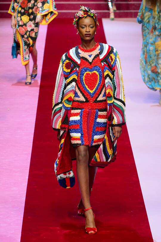 Dolce & Gabbana Frühjahr/Sommer 2018 Kollektion, Mailand Fashion Week