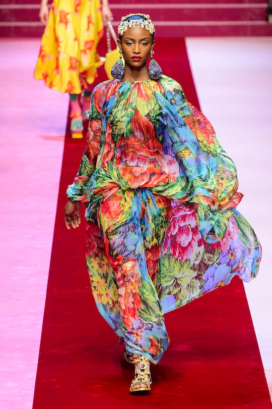Dolce & Gabbana Frühjahr/Sommer 2018 Kollektion, Mailand Fashion Week