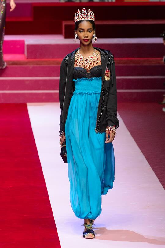 Dolce & Gabbana Frühjahr/Sommer 2018 Kollektion, Mailand Fashion Week