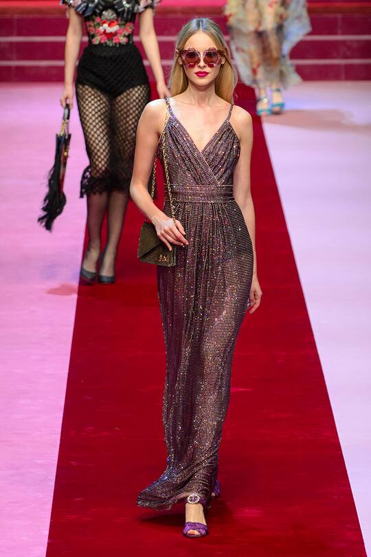 Dolce & Gabbana Frühjahr/Sommer 2018 Kollektion, Mailand Fashion Week