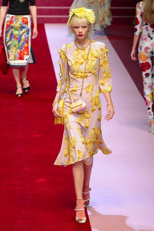 Dolce & Gabbana Frühjahr/Sommer 2018 Kollektion, Mailand Fashion Week
