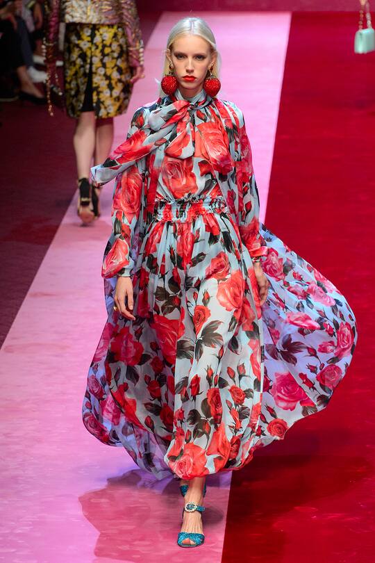 Dolce & Gabbana Frühjahr/Sommer 2018 Kollektion, Mailand Fashion Week