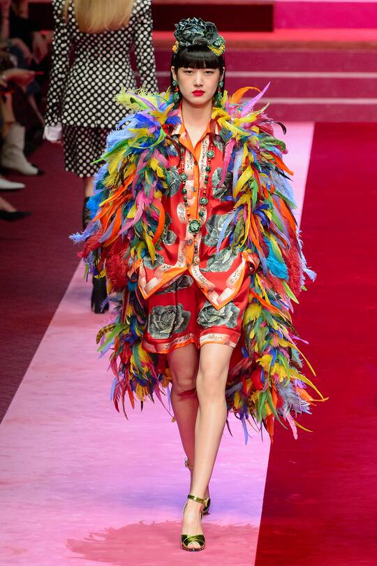 Dolce & Gabbana Frühjahr/Sommer 2018 Kollektion, Mailand Fashion Week