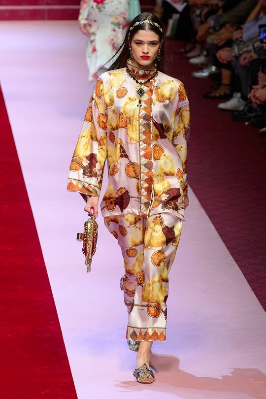 Dolce & Gabbana Frühjahr/Sommer 2018 Kollektion, Mailand Fashion Week
