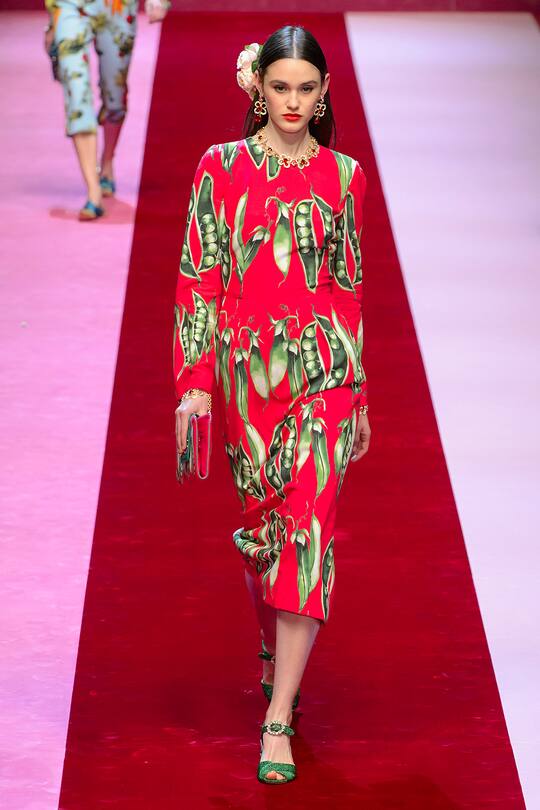 Dolce & Gabbana Frühjahr/Sommer 2018 Kollektion, Mailand Fashion Week
