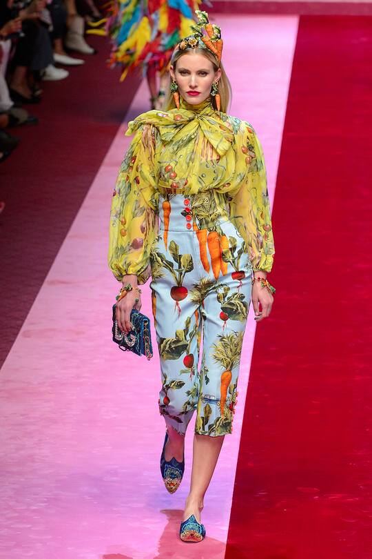 Dolce & Gabbana Frühjahr/Sommer 2018 Kollektion, Mailand Fashion Week