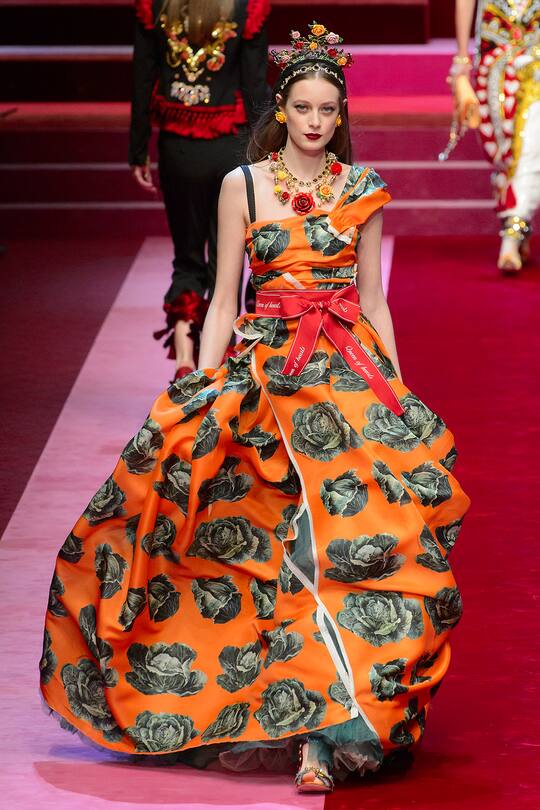 Dolce & Gabbana Frühjahr/Sommer 2018 Kollektion, Mailand Fashion Week
