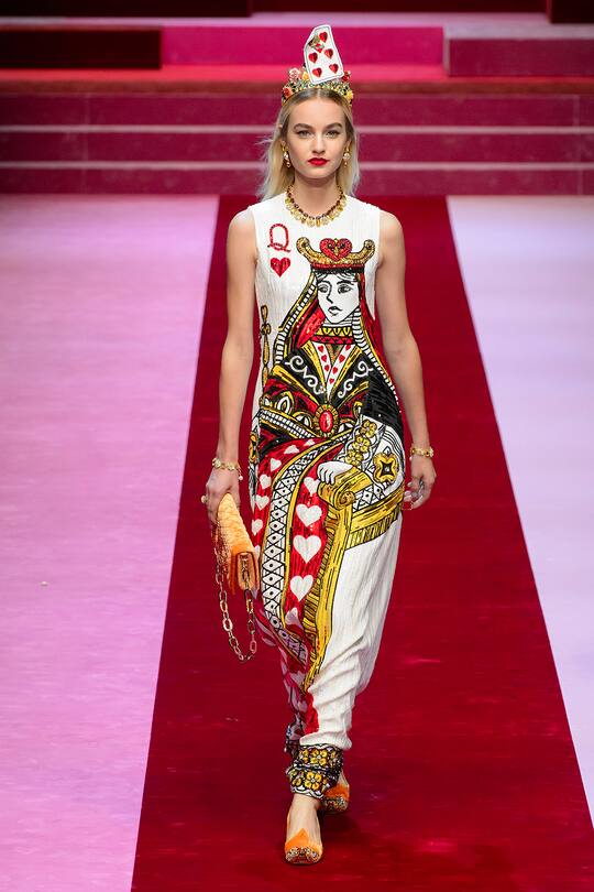 Dolce & Gabbana Frühjahr/Sommer 2018 Kollektion, Mailand Fashion Week