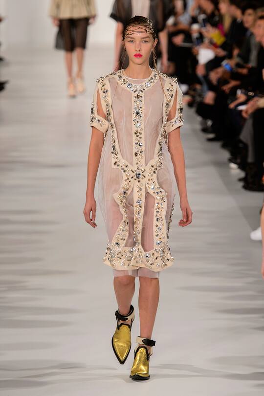 Runway-Bild der Masion Margiela Frühjahr/Sommer 2018 Show in Paris