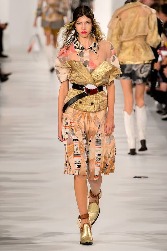 Runway-Bild der Masion Margiela Frühjahr/Sommer 2018 Show in Paris