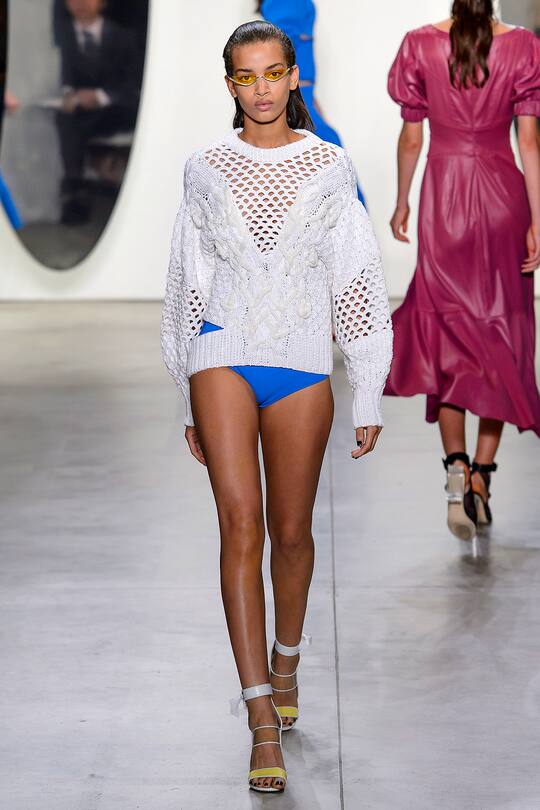 Runway-Bild der Prabal Gurung SS18 Show in New York