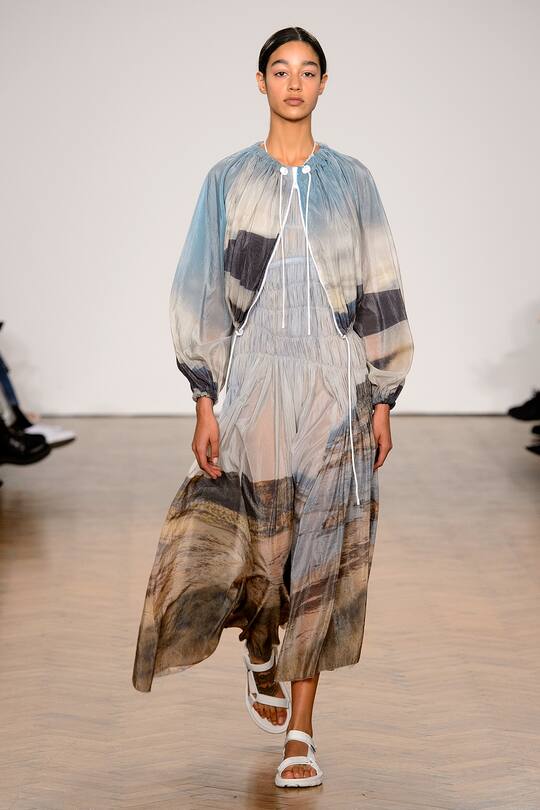 Runway-Bild der Pringle of Scotland SS18 Show in London