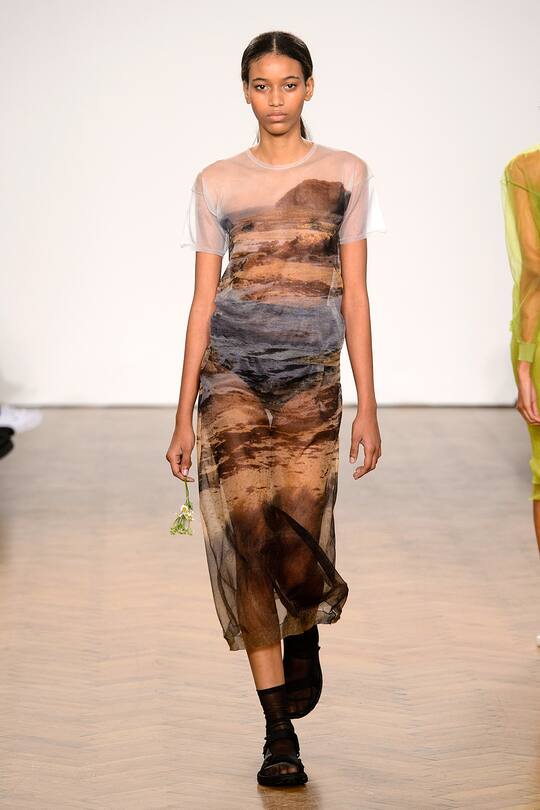 Runway-Bild der Pringle of Scotland SS18 Show in London