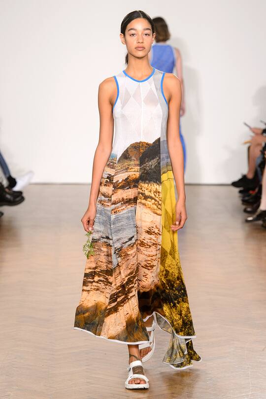 Runway-Bild der Pringle of Scotland SS18 Show in London