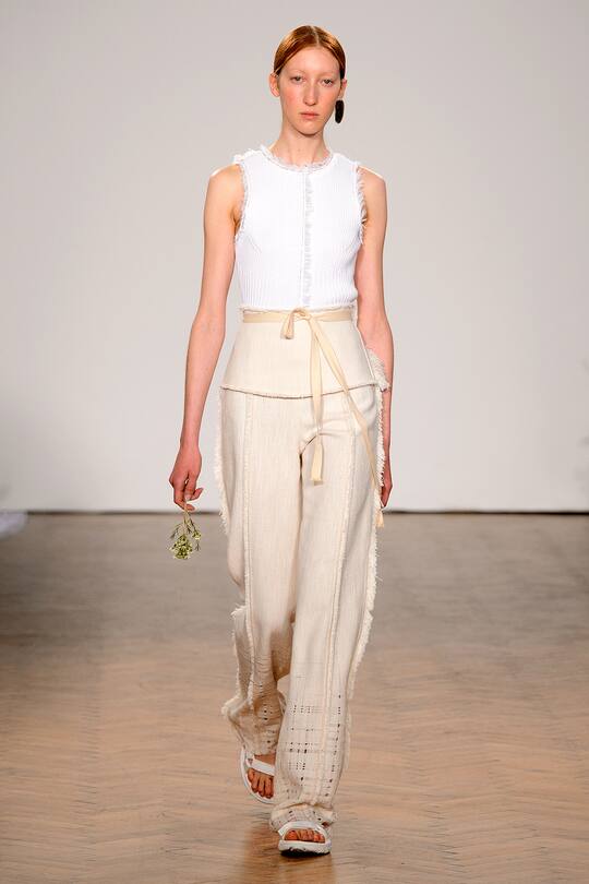 Runway-Bild der Pringle of Scotland SS18 Show in London