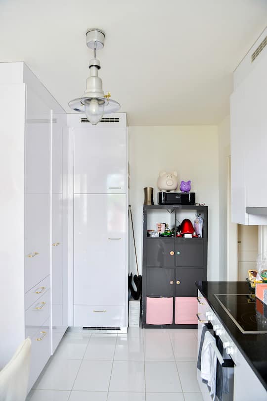 Dominique Rinderknecht zeigt ihre Kueche