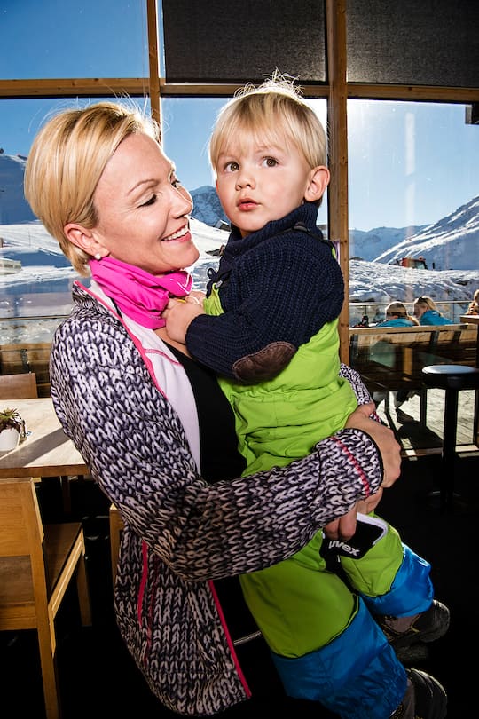 Sonja Nef Mörschwil Haus nicht schwanger Ski Kinder