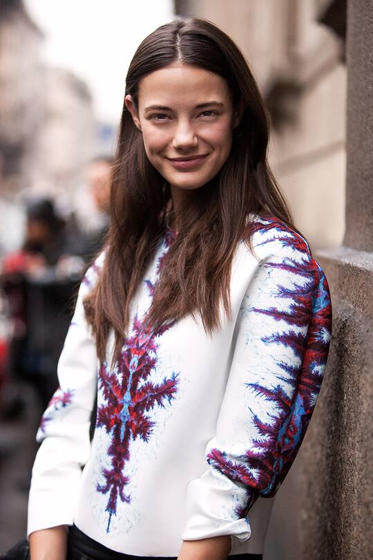 anja leuenberger mailand fashion week