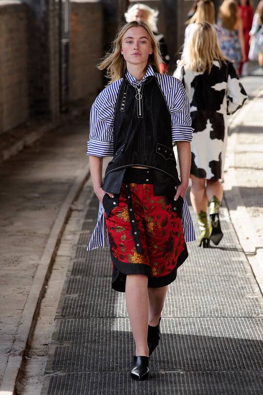 Runway-Bild der Marques'Almeida SS18 Show in London