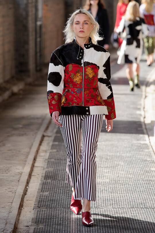 Runway-Bild der Marques'Almeida SS18 Show in London