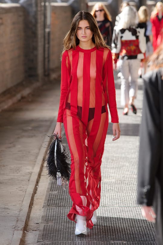 Runway-Bild der Marques'Almeida SS18 Show in London