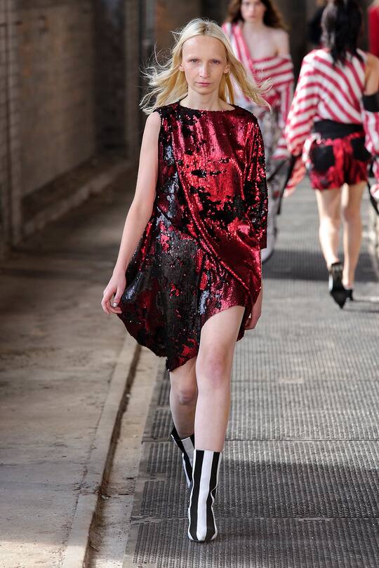 Runway-Bild der Marques'Almeida SS18 Show in London