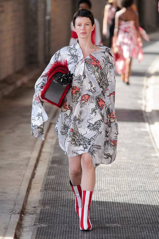 Runway-Bild der Marques'Almeida SS18 Show in London