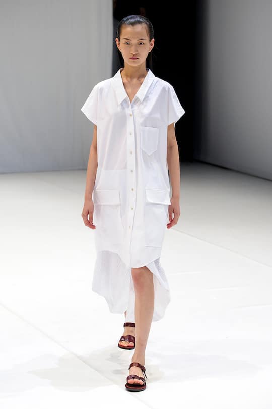 Die Runway-Bilder der Hussein Chalayan SS18 Show in London