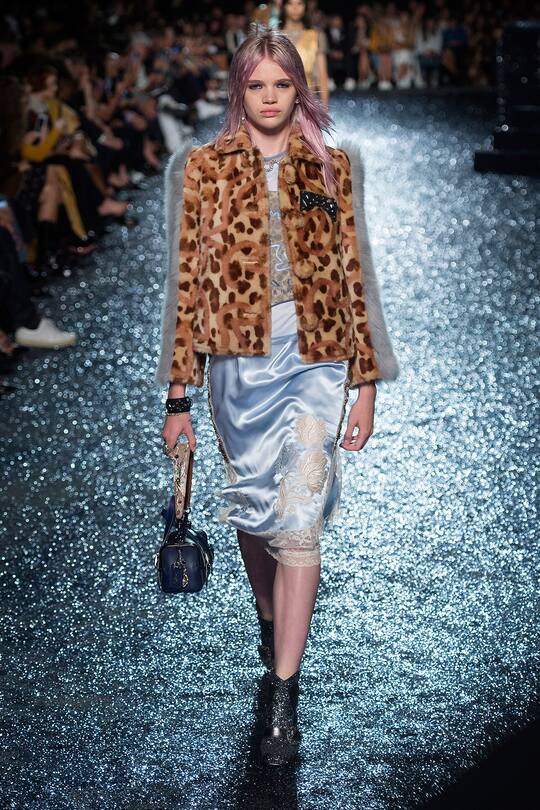 Runaway-Bild der Coach SS18 Show in New York