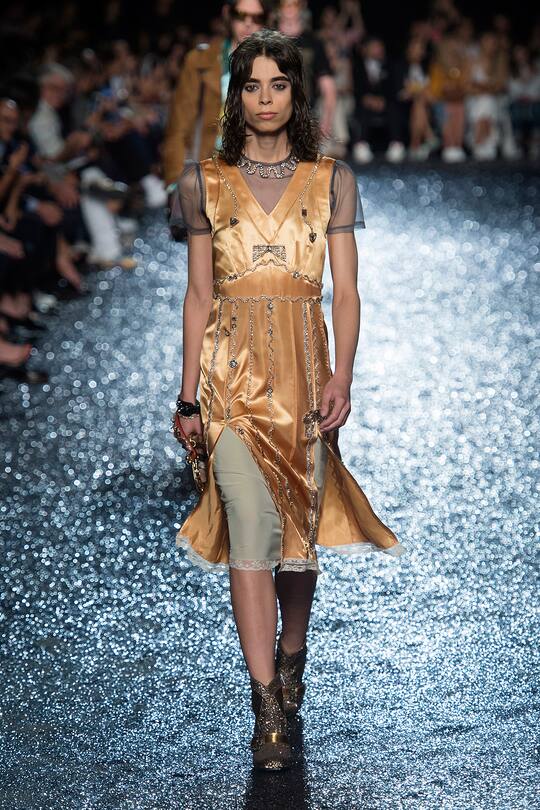 Runaway-Bild der Coach SS18 Show in New York