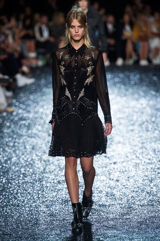 Runaway-Bild der Coach SS18 Show in New York