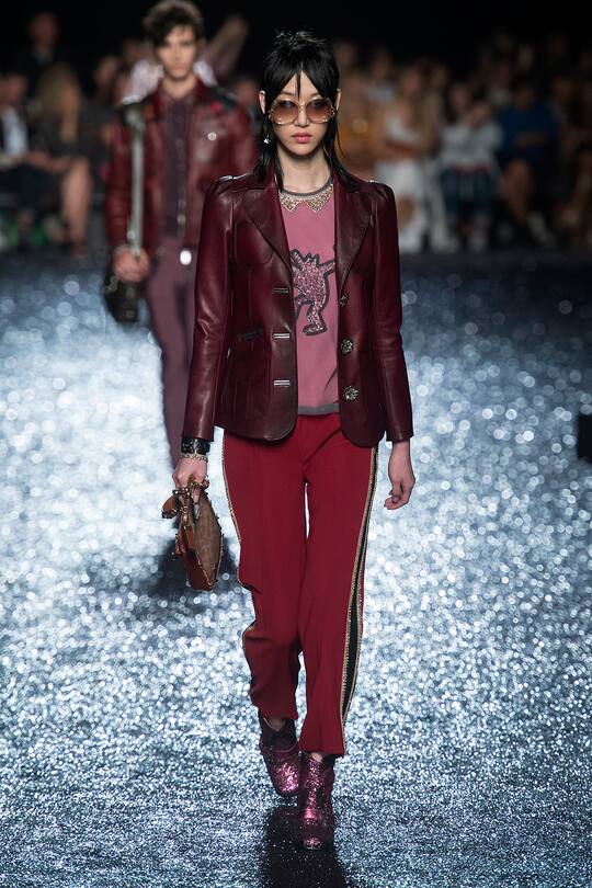Runaway-Bild der Coach SS18 Show in New York