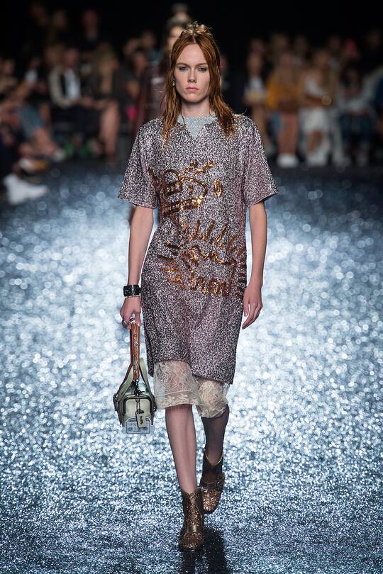 Runaway-Bild der Coach SS18 Show in New York