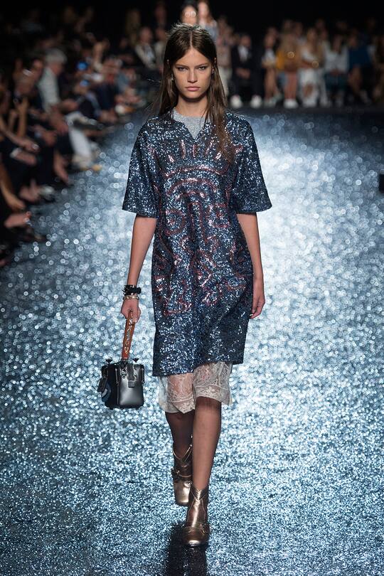 Runaway-Bild der Coach SS18 Show in New York