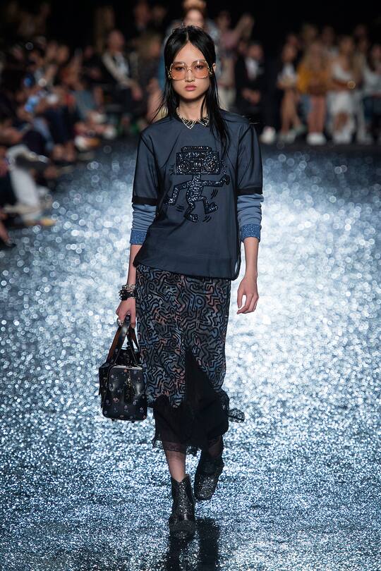 Runaway-Bild der Coach SS18 Show in New York
