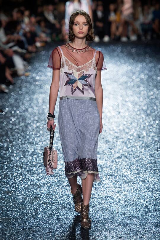 Runaway-Bild der Coach SS18 Show in New York