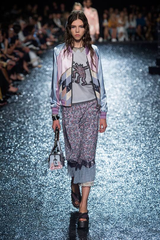 Runaway-Bild der Coach SS18 Show in New York