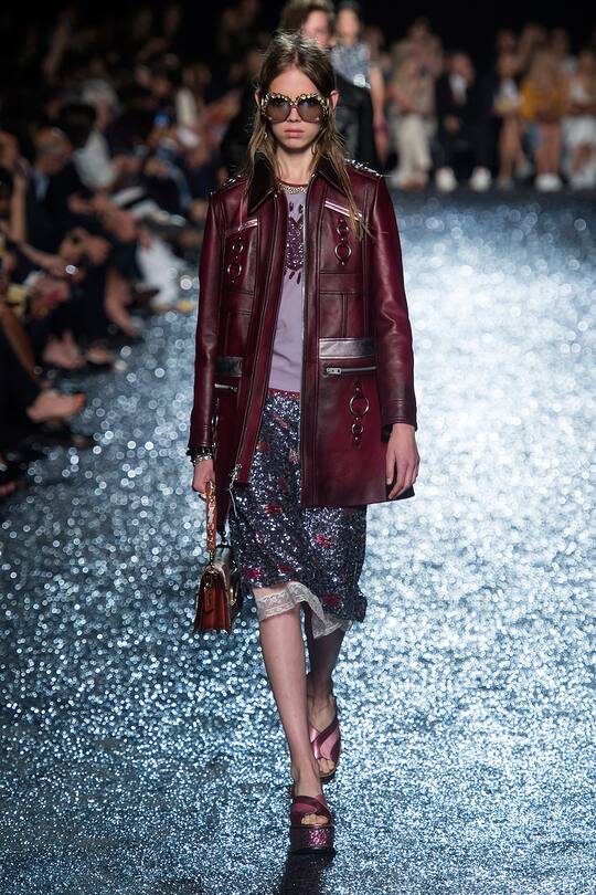 Runaway-Bild der Coach SS18 Show in New York