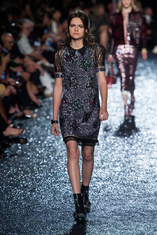 Runaway-Bild der Coach SS18 Show in New York