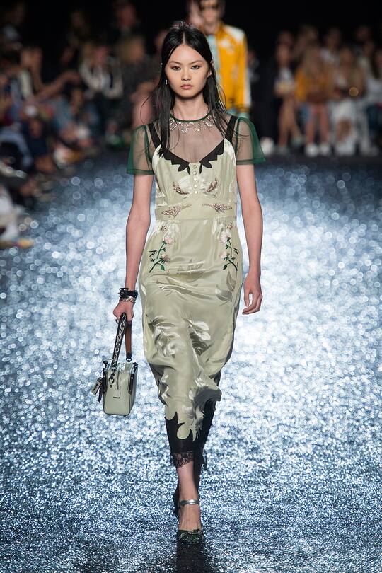 Runaway-Bild der Coach SS18 Show in New York
