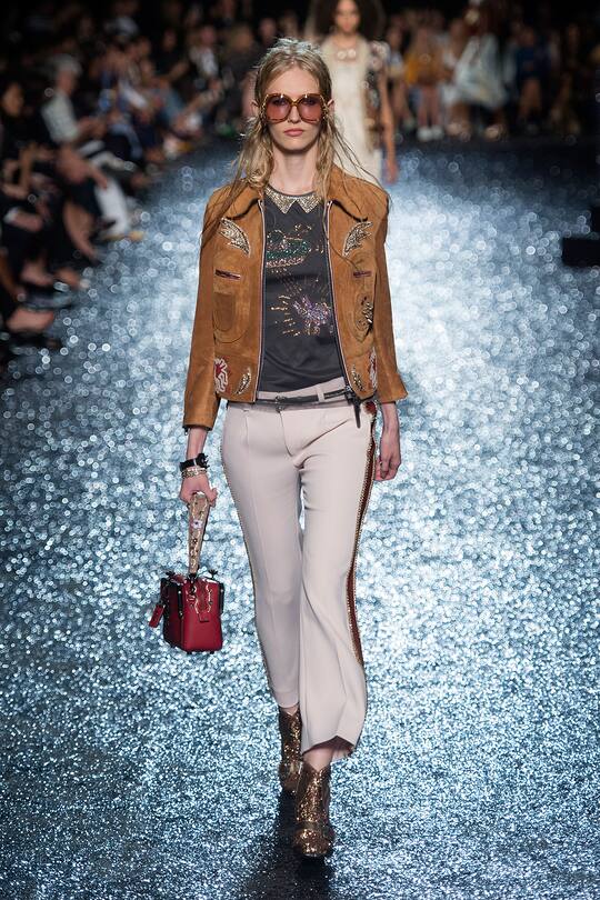 Runaway-Bild der Coach SS18 Show in New York