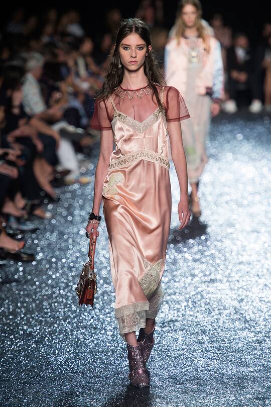 Runaway-Bild der Coach SS18 Show in New York