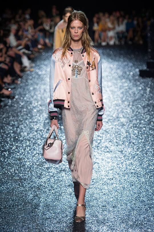 Runaway-Bild der Coach SS18 Show in New York