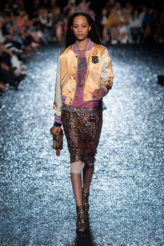 Runaway-Bild der Coach SS18 Show in New York