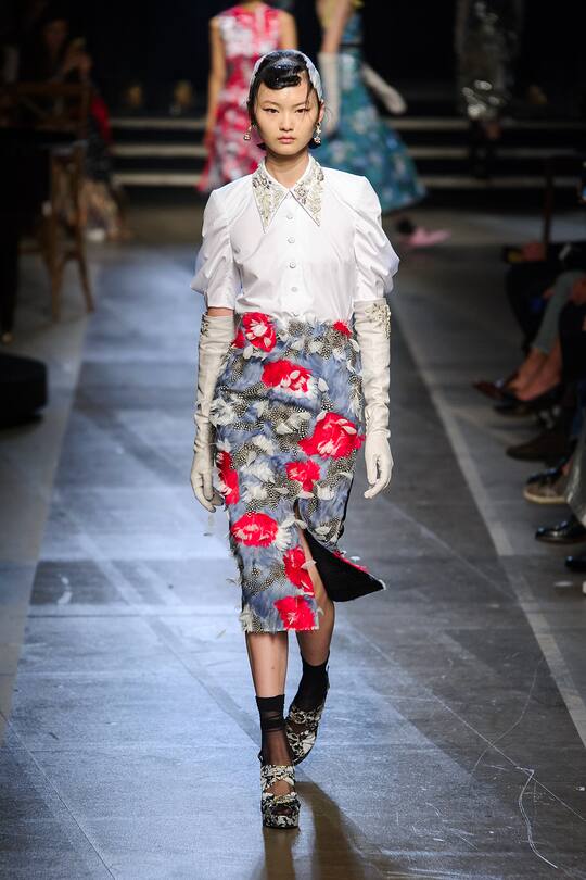 Runway-Bild der Erdem SS18 Show in London