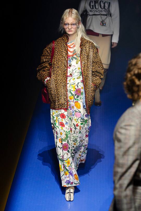 Runway-Bild der Gucci Frühjahr/Sommer 2018 Kollektion aus Mailand