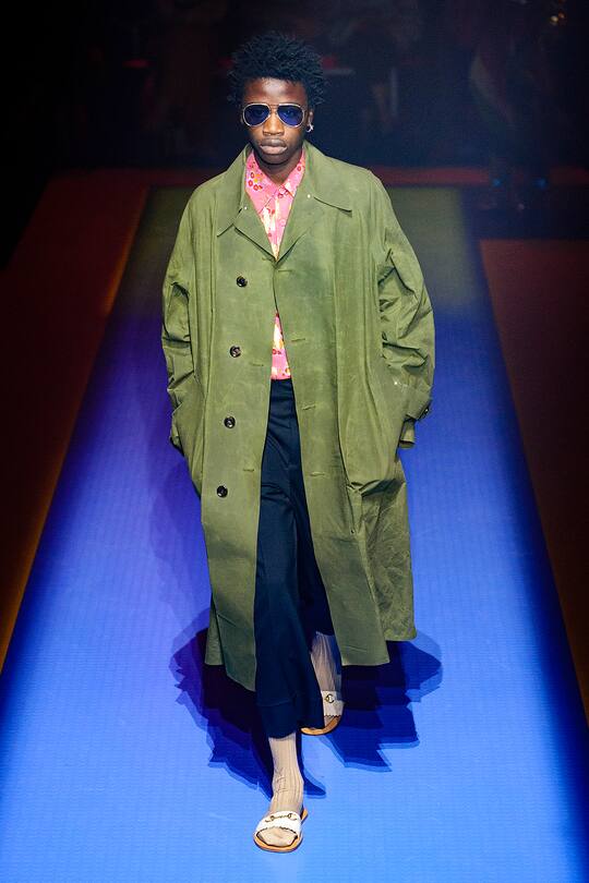 Runway-Bild der Gucci Frühjahr/Sommer 2018 Kollektion aus Mailand