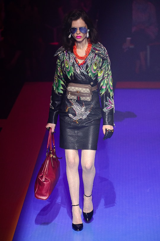 Runway-Bild der Gucci Frühjahr/Sommer 2018 Kollektion aus Mailand
